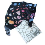 Clean Up Chromatic Square Scarf